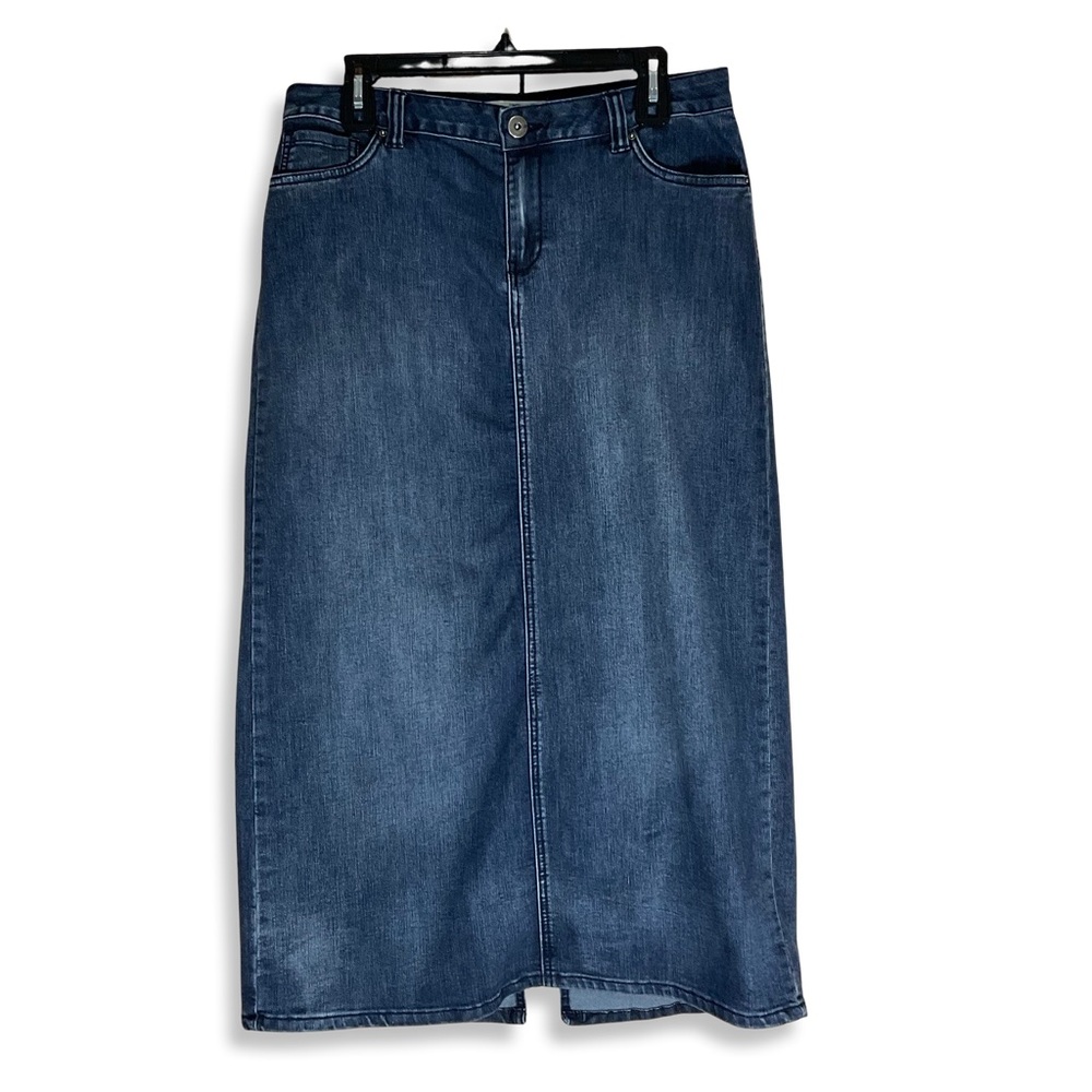Cato Dark Blue Maxi Skirt